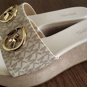 Michael Kors platform sandals, 6.5